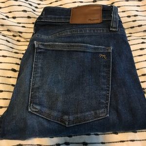 Madewell 9” High Rise Skinny Skinny Crop Denim